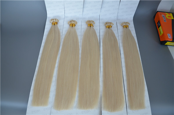 Italian keratin cold fusion flat tip hair extensions in Dubai   ZJ0079